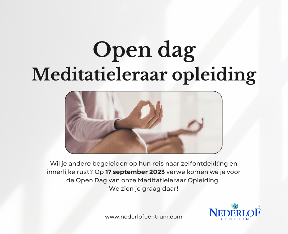 Open dag Meditatieleraar opleiding